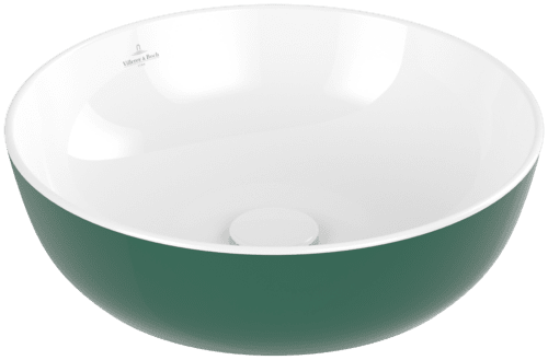 VILLEROY BOCH Umyvadlo na desku Artis, 430 x 430 x 130 mm, Forest, bez přepadu #417943BCS7