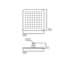 Obrázek IDEAL STANDARD Sprchová hlavice Idealrain Cube 200x200mm #B0024AA - chrom