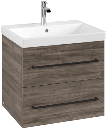 VILLEROY BOCH Avento toaletní skříňka, 2 výsuvy, 576 x 514 x 484 mm, dub kamenný #A88910RK
