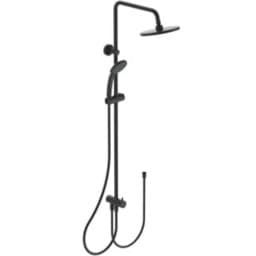 Obrázek IDEAL STANDARD Povrchový sprchový systém Idealrain #BC747XG - Silk Black