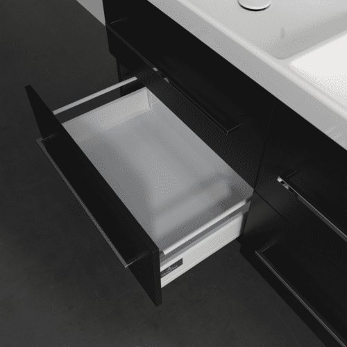VILLEROY BOCH Avento toaletní skříňka, 4 výsuvy, 1180 x 514 x 484 mm, Volcano Black #A89300VL, obrázek 6