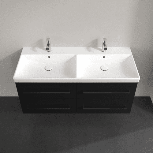 VILLEROY BOCH Avento toaletní skříňka, 4 výsuvy, 1180 x 514 x 484 mm, Volcano Black #A89300VL, obrázek 4
