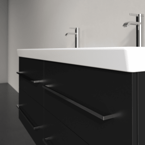 VILLEROY BOCH Avento toaletní skříňka, 4 výsuvy, 1180 x 514 x 484 mm, Volcano Black #A89300VL, obrázek 5
