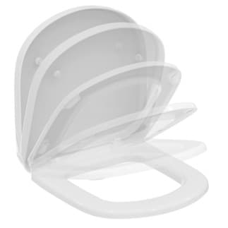 Bild von IDEAL STANDARD Eurovit WC-Sitz mit Softclosing, Wrapover #T679301 - Weiß (Alpin)