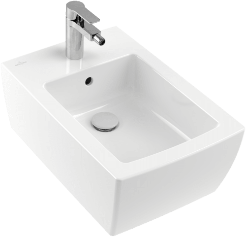 VILLEROY BOCH Bidet Memento 2.0, závěsný, 375 x 560 mm, bílý Alpine #44330001