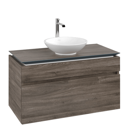 VILLEROY BOCH Legato toaletní skříňka, 2 výsuvy, 1000 x 550 x 500 mm, Kamenný dub / Kamenný dub #B57200RK