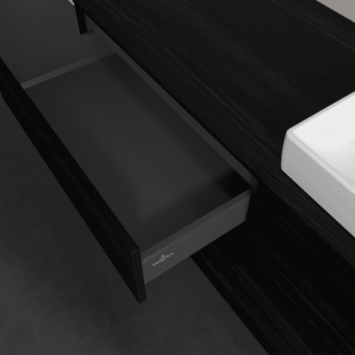 VILLEROY BOCH Toaletní skříňka Collaro, 4 výsuvy, 1400 x 548 x 500 mm, černý dub / černý dub #C08600AB, obrázek 7