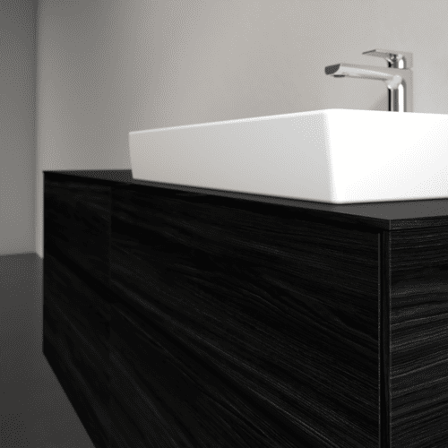 VILLEROY BOCH Toaletní skříňka Collaro, 4 výsuvy, 1400 x 548 x 500 mm, černý dub / černý dub #C08600AB, obrázek 5