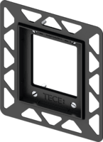 Obrázek TECE Rámeček pro pisoár pro instalaci tlačítek zapuštěných do obkladu, černý 9242647
