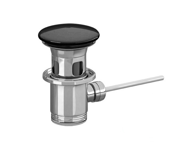 VILLEROY & BOCH uzavíratelný ventil s keramickou krytkou 680600S0 - glossy black