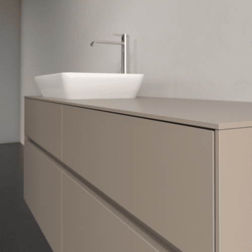 VILLEROY BOCH Toaletní skříňka Collaro, s osvětlením, 4 výsuvy, 1400 x 548 x 500 mm, taupe / taupe #C117B0VM, obrázek 6