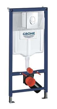 Зображення з  GROHE Solido 3-в-1 комплект для унітазу, 1.13 м висота інсталяції хром 38956000