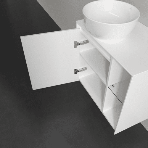 VILLEROY BOCH Collaro toaletní skříňka, 1 dvířka, 600 x 548 x 380 mm, bílá matná / bílá matná #C15200MS, obrázek 7