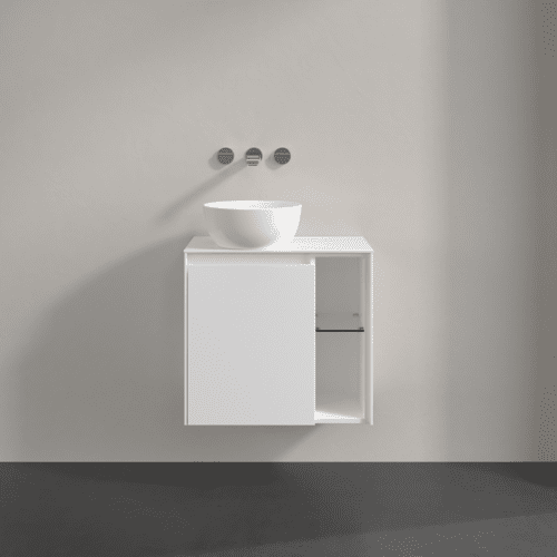 VILLEROY BOCH Collaro toaletní skříňka, 1 dvířka, 600 x 548 x 380 mm, bílá matná / bílá matná #C15200MS, obrázek 3