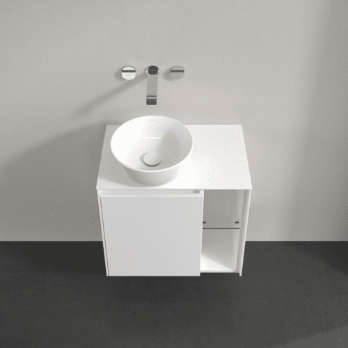 VILLEROY BOCH Collaro toaletní skříňka, 1 dvířka, 600 x 548 x 380 mm, bílá matná / bílá matná #C15200MS, obrázek 4