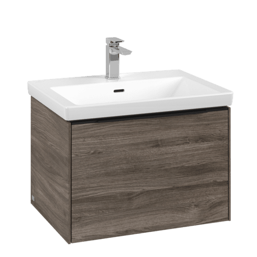 VILLEROY BOCH Subway 3.0 Vanity unit, 1 zásuvka, 622 x 429 x 478 mm, Stone Oak #C57501RK