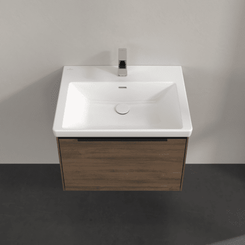 VILLEROY BOCH Subway 3.0 Vanity unit, 1 zásuvka, 622 x 429 x 478 mm, Arizona Oak #C57501VH, obrázek 4