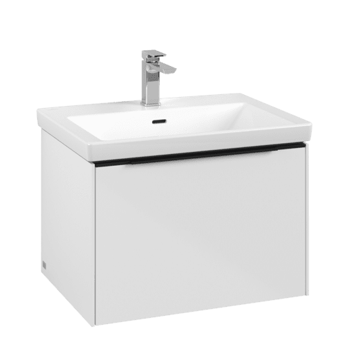VILLEROY BOCH Subway 3.0 Vanity unit, 1 zásuvka, 622 x 429 x 478 mm, Brilliant White #C57501VE