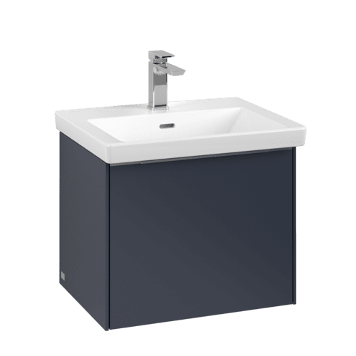 VILLEROY BOCH Subway 3.0 Vanity unit, 1 zásuvka, 523 x 429 x 448 mm, Marine Blue #C57900VQ