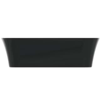 IDEAL STANDARD Mísa Ipalyss 800x400mm, bez otvoru pro baterii, bez přepadu #E1391V2 - lesklá černá