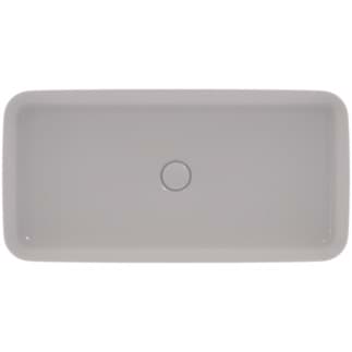 IDEAL STANDARD Ipalyss mísa 800x400mm, bez otvoru pro baterii, bez přepadu #E1391V9 - betonově šedá