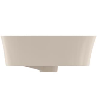 IDEAL STANDARD Mísa Ipalyss 600x380mm, bez otvoru pro baterii, s přepadovým otvorem (štěrbinová) #E1397V8 - Mink