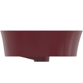 IDEAL STANDARD Mísa Ipalyss 600x380mm, bez otvoru pro baterii, s přepadovým otvorem (štěrbinová) #E1397V6 - Granátové jablko