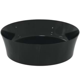 IDEAL STANDARD Ipalyss mísa 400x400mm, bez otvoru pro baterii, bez přepadu #E1398V2 - lesklá černá