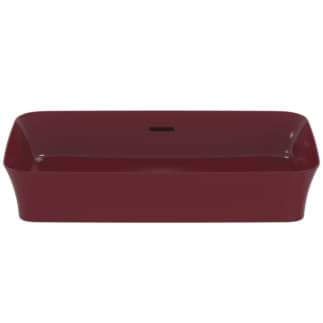 IDEAL STANDARD Mísa Ipalyss 650x400 mm, bez otvoru pro baterii, s přepadovým otvorem (štěrbinová) #E1887V6 - Granátové jablko