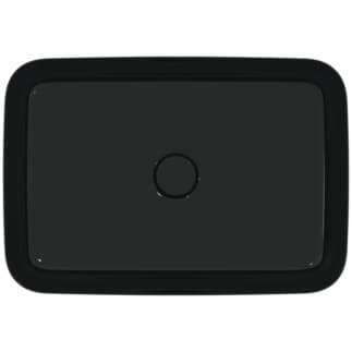 IDEAL STANDARD Mísa Ipalyss 550x380mm, bez otvoru pro baterii, bez přepadu #E2076V2 - lesklá černá