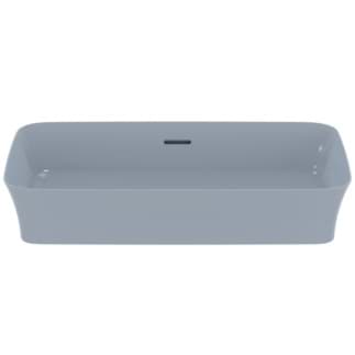 IDEAL STANDARD Ipalyss mísa 650x400mm, bez otvoru pro baterii, s přepadovým otvorem (štěrbinová) #E1887X8 - prášková modrá