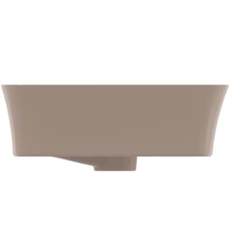 IDEAL STANDARD Mísa Ipalyss 550x380mm, bez otvoru pro baterii, s přepadovým otvorem (štěrbinová) #E2078V4 - Cashmere