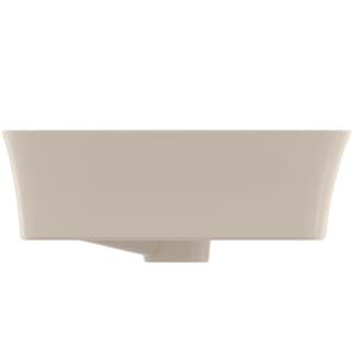 IDEAL STANDARD Mísa Ipalyss 550x380mm, bez otvoru pro baterii, s přepadovým otvorem (štěrbinová) #E2078V8 - Mink