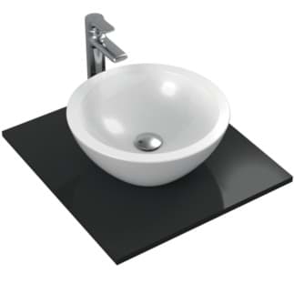IDEAL STANDARD Strada O mísa 425 mm, bez otvoru pro baterii, bez přepadu Bílá (Alpine) s Ideal Plus K0783MA
