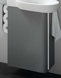 Obrázek IDEAL STANDARD Tonic Guest skříňka pod umývátko 46x26cm, levá K 2190 LJ - šedý lak