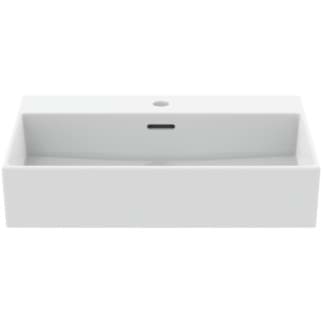 IDEAL STANDARD Extra umyvadlo 600x450mm, s 1 otvorem pro baterii, s otvorem pro přepad (štěrbinový) #T3727V1 - hedvábně bílá