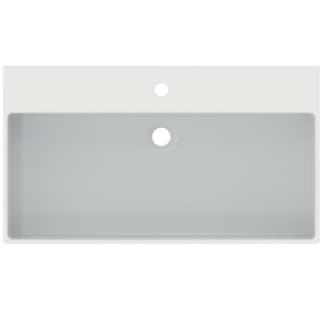 IDEAL STANDARD Extra umyvadlo 800x450 mm, leštěné, s 1 otvorem pro baterii, s otvorem pro přepad (štěrbinové) #T389901 - Bílá (Alpine)