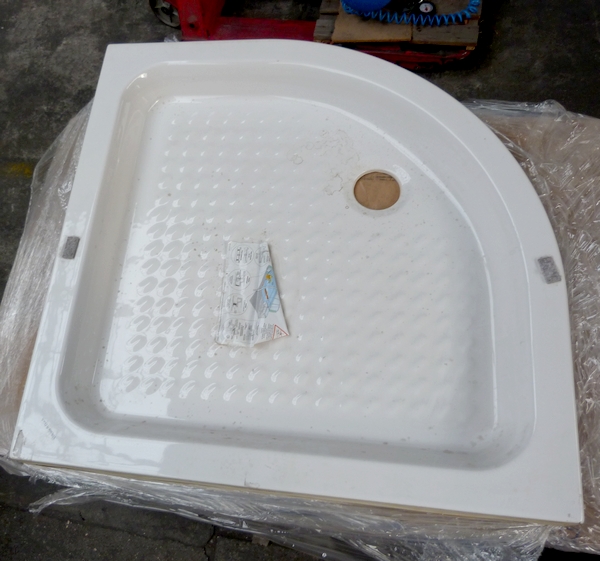 VILLEROY & BOCH OMNIA pro sprchová vanička čtvrtkruh 90cm 6030A901 - bílá