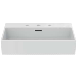IDEAL STANDARD Extra umyvadlo 615x450 mm, se 3 otvory pro baterie, s otvorem pro přepad (štěrbinové) #T388701 - Bílá (Alpine)