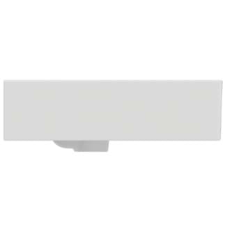 IDEAL STANDARD Extra umyvadlo 615x450 mm, leštěné, bez otvoru pro baterii, s otvorem pro přepad (štěrbinové) #T3891MA - Bílá (Alpine) s Ideal Plus