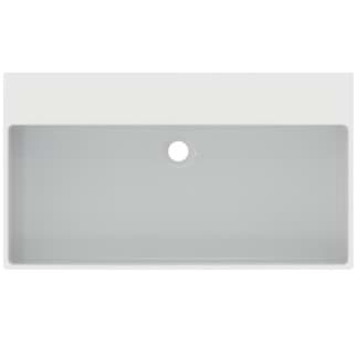 IDEAL STANDARD Extra umyvadlo 815x450 mm, leštěné, bez otvoru pro baterii, s otvorem pro přepad (štěrbinové) #T390101 - Bílá (Alpine)