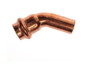 VIEGA koleno 28 mm, 45st. I/A lis cu # 292522