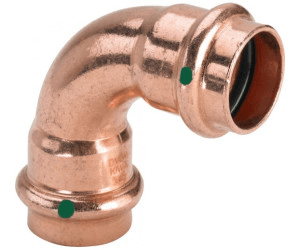 VIEGA koleno 22 mm, 90st. II/A lis cu # 291518