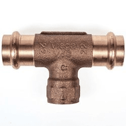 VIEGA T-kus lis. vnitř. závit 22x1/2"x22mm #115944