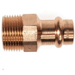 VIEGA přechodka vněj. 15x3/4" lis cu #287764