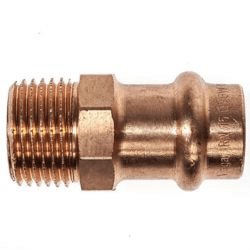 VIEGA přechodka vněj. 15x1/2" lis cu #105044