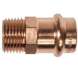 VIEGA přechodka vněj. 18x1/2" lis cu #283490