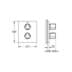 Obrázek GROHE Allure Termostat s integrovaným přepínačem vana / sprcha s dalším výstupem chrom #19446000