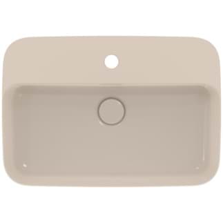 IDEAL STANDARD Miska Ipalyss 550x380mm, s 1 otvorem pro baterii, s přepadovým otvorem (štěrbinová) #E2077V8 - Mink