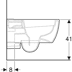Obrázek KERAMAG iCon WC závěsné s hlubokým splachováním Rimfree 204060000 bílá